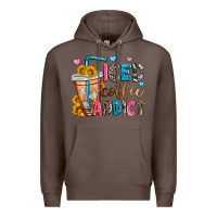 Coffee iced coffee addict Premium Hoodie - Zillion Design Studio