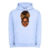Pigment Grape Ice afro woman messy bun Urban Hoodie - texasbilliewilder