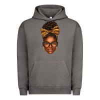 Pigment Tornado afro woman messy bun Urban Hoodie - texasbilliewilder