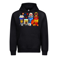 Black dispatcher coffee cups Urban Hoodie - Zillion Design Studio