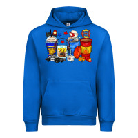 Cobalt dispatcher coffee cups Urban Hoodie - Zillion Design Studio