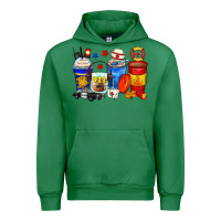 Emerald dispatcher coffee cups Urban Hoodie - Zillion Design Studio