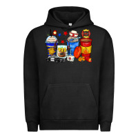 Pigment Black dispatcher coffee cups Urban Hoodie - Zillion Design Studio