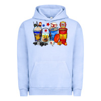 Pigment Grape Ice dispatcher coffee cups Urban Hoodie - Zillion Design Studio