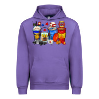Tulip dispatcher coffee cups Urban Hoodie - Zillion Design Studio