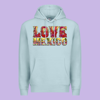 Love Mexico Premium Hoodie Designed By Texasbilliewilder