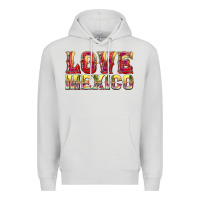 Dove Grey Love Mexico Premium Hoodie - texasbilliewilder
