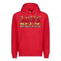 Red Love Mexico Premium Hoodie - texasbilliewilder