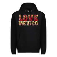 Black Love Mexico Premium Hoodie - texasbilliewilder