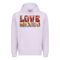 Lilac Love Mexico Premium Hoodie - texasbilliewilder