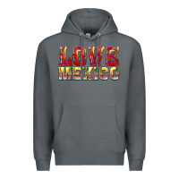 Rock Love Mexico Premium Hoodie - texasbilliewilder
