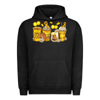 Pigment Black childhood cancer coffee cups Urban Hoodie - Zillion Design Studio