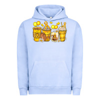 Pigment Grape Ice childhood cancer coffee cups Urban Hoodie - Zillion Design Studio