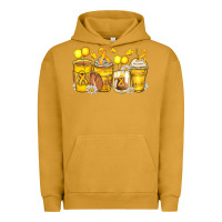 Pigment Peanut Butter childhood cancer coffee cups Urban Hoodie - Zillion Design Studio