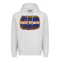 Dove Grey Cinco de Mayo Premium Hoodie - texasbilliewilder