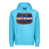 Ocean Blue Cinco de Mayo Premium Hoodie - texasbilliewilder