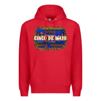 Red Cinco de Mayo Premium Hoodie - texasbilliewilder