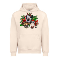Sandshell christmas cows with tree Urban Hoodie - RanaPortraitStore