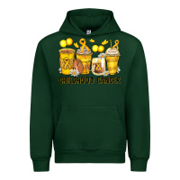 Forest Green childhood cancer coffee cups Urban Hoodie - Zillion Design Studio