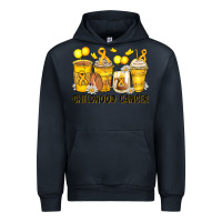 Navy childhood cancer coffee cups Urban Hoodie - Zillion Design Studio