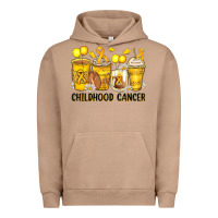 Pigment Burro childhood cancer coffee cups Urban Hoodie - Zillion Design Studio