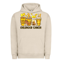 Pigment French Oak childhood cancer coffee cups Urban Hoodie - Zillion Design Studio