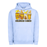 Pigment Grape Ice childhood cancer coffee cups Urban Hoodie - Zillion Design Studio