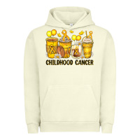 Pigment Pistachio childhood cancer coffee cups Urban Hoodie - Zillion Design Studio