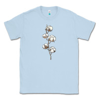 Dusty Blue cotton Classic Tee - BarkalooDesign