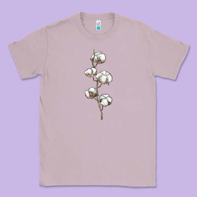 Cotton Classic Tee Designed By Barkaloodesign