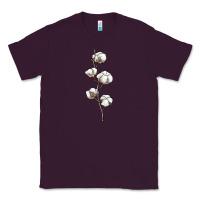 Plum cotton Classic Tee - BarkalooDesign