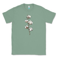 Sage cotton Classic Tee - BarkalooDesign