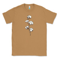 Toasted Coconut cotton Classic Tee - BarkalooDesign