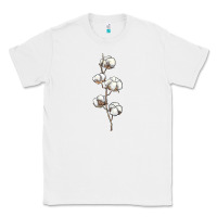 White cotton Classic Tee - BarkalooDesign