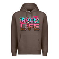 Coffee race life Premium Hoodie - AdoDesignShop
