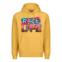 Mustard race life Premium Hoodie - AdoDesignShop