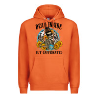 Carrot dead inside but caffeinated Premium Hoodie - Zillion Design Studio