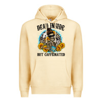 Pina Colada dead inside but caffeinated Premium Hoodie - Zillion Design Studio