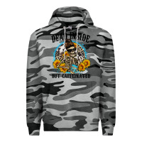 Slate Camo dead inside but caffeinated Premium Hoodie - Zillion Design Studio