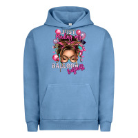 Just Minding My Balloon Business Messy Bun Urban Hoodie | Teevron