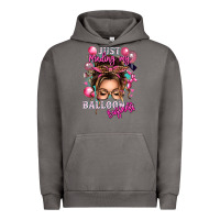 Pigment Tornado just minding my balloon business messy bun Urban Hoodie - texasbilliewilder