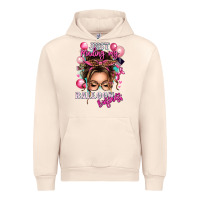 Sandshell just minding my balloon business messy bun Urban Hoodie - texasbilliewilder