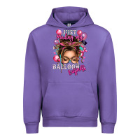 Tulip just minding my balloon business messy bun Urban Hoodie - texasbilliewilder