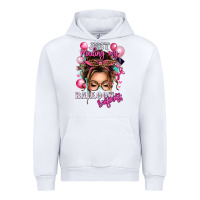 White just minding my balloon business messy bun Urban Hoodie - texasbilliewilder