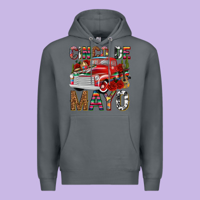 Cinco De Mayo Truck Premium Hoodie Designed By Texasbilliewilder