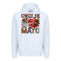 White Cinco de Mayo Truck Premium Hoodie - texasbilliewilder