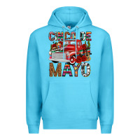Ocean Blue Cinco de Mayo Truck Premium Hoodie - texasbilliewilder