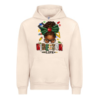 Sandshell director life afro messy bun Urban Hoodie - texasbilliewilder