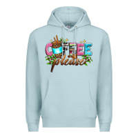 Blue Mist coffee please Premium Hoodie - Zillion Design Studio