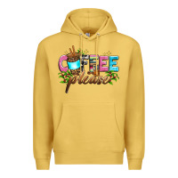 Antique Gold coffee please Premium Hoodie - Zillion Design Studio